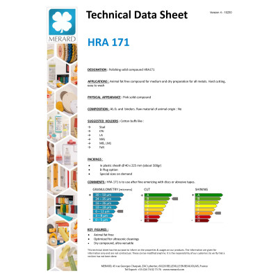 HRLINE HRA 17 Рожева тверда сполука без тваринного жиру
